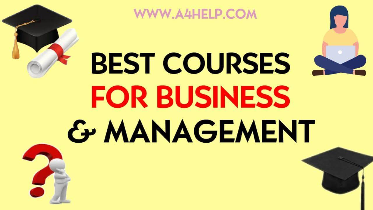 Best Courses for Business Management
