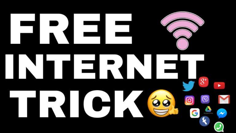 Free Internet Trick || Free Data