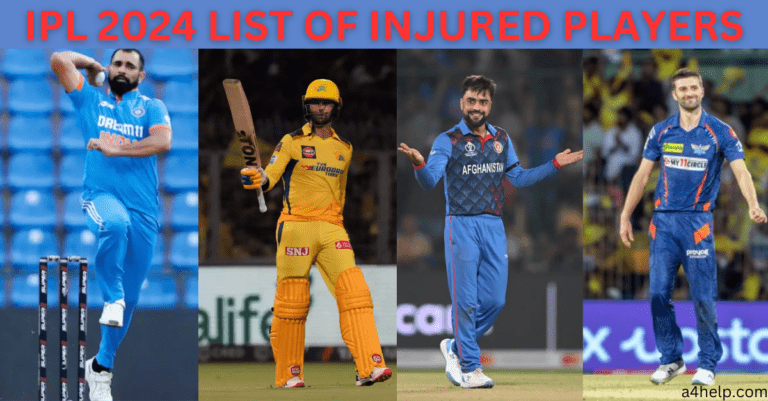 IPL 2024 LIST OF INJURED PLAYERS- Devon Conway, Rashid Khan, Mohammed Shami के साथ कई खिलाड़ी रहेंगे IPL 2024 से बाहर